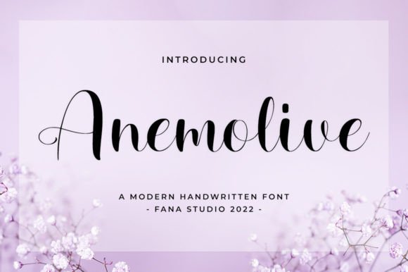 Anemolive: Elevating Designs with Handwritten Charm