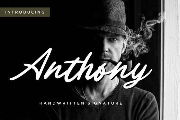 Anthony: The Handwritten Font Elevating Modern Visual Design