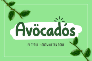 Avocados: A Fresh Approach to Modern Typography