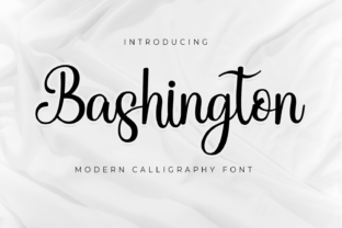 Bashington: The Handwritten Font for Elegant Design