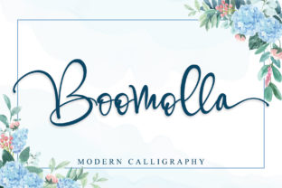 Boomolla: Elevating Modern Design with Elegant Script