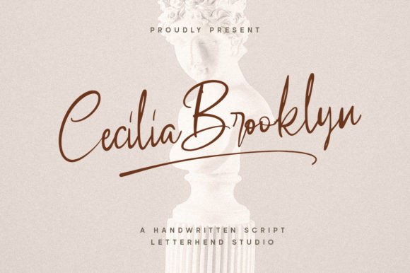 Cecilia Brooklyn: The Handwritten Script for Modern Design