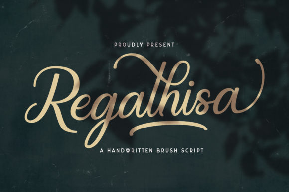 Discover Regalhisa: A Handwritten Font for Friendly Branding