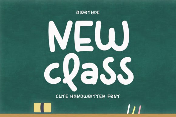 Discover the Playful Charm of New Class Font