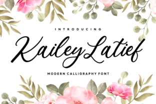 Discovering Kailey Latief: A Sweet, Soft Hand-Lettered Font