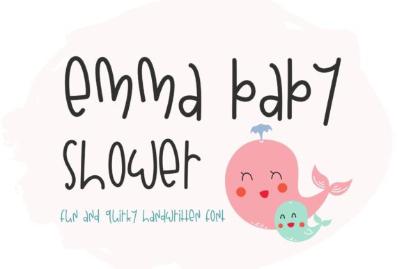 Emma Baby Shower: A Font for Effortless Elegance