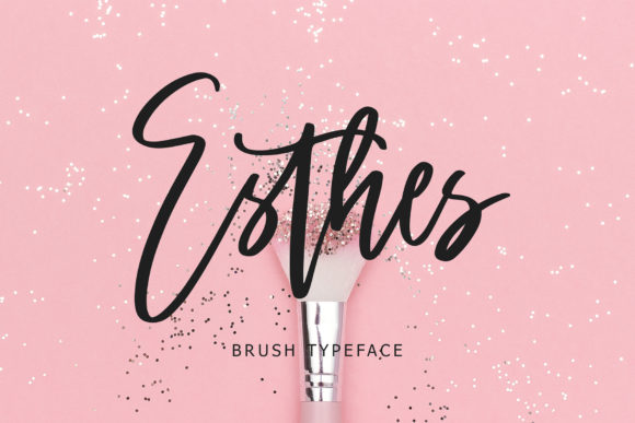 Esthes: A Handwritten Font for Modern Design