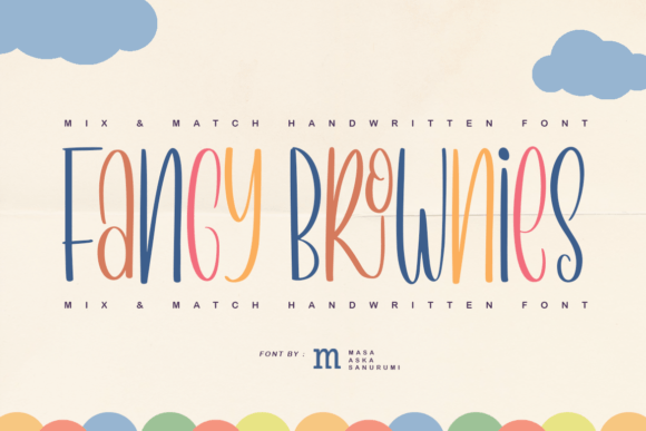 Fancy Brownies: A Playful Font for Creative Design
