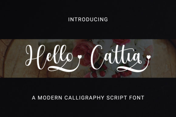 Hello Cattia: The Friendly Handwritten Font for Modern Design