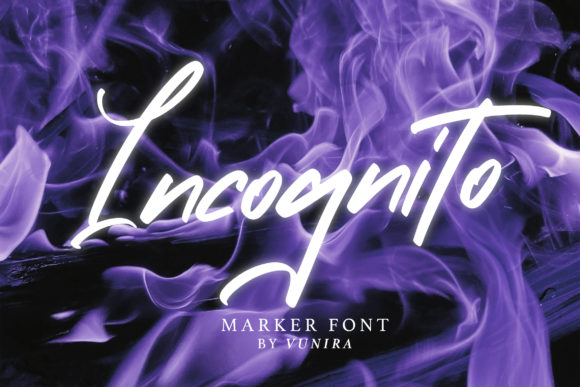 Incognito: The Handwritten Font That Elevates Modern Design