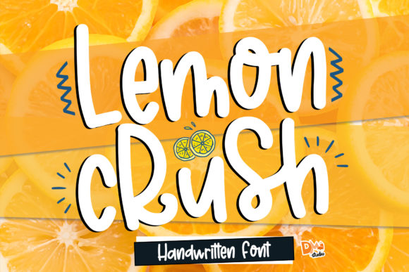 Lemon Crush: A Fresh Take on Handwritten Typography