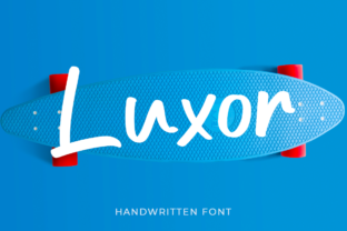 Luxor: The Handwritten Font for Authentic Design
