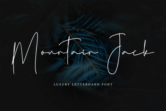 Mountain Jack: A Handwritten Font for Personalized Design