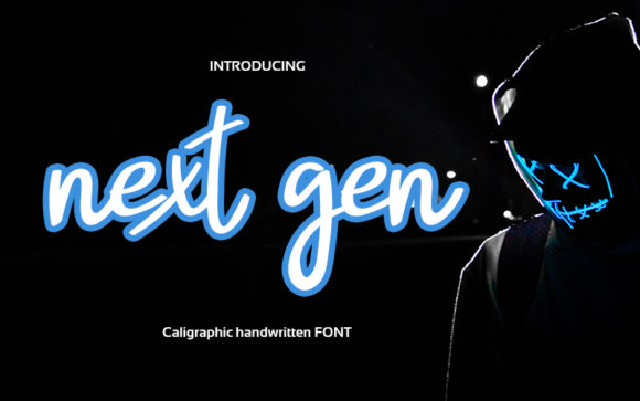 Next Gen: The Flowing Handwritten Font for Modern Design