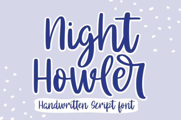 Night Howler: The Elegant Brush Font for Modern Design