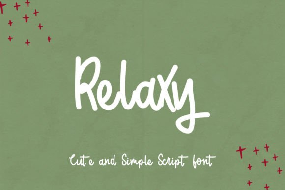 Relaxy: Elevating Design with Elegant Handwritten Typography
