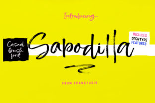 Sapodilla: The Handwritten Font for Authentic Design