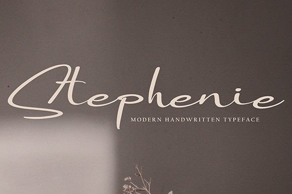 Stephenie: The Handwritten Font for Modern Design