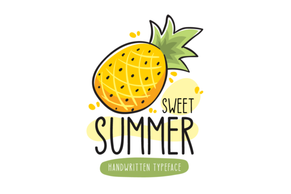 Sweet Summer: A Handwritten Font for Friendly Design