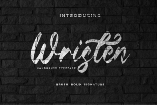 Wristen: A Handwritten Font for Modern Branding